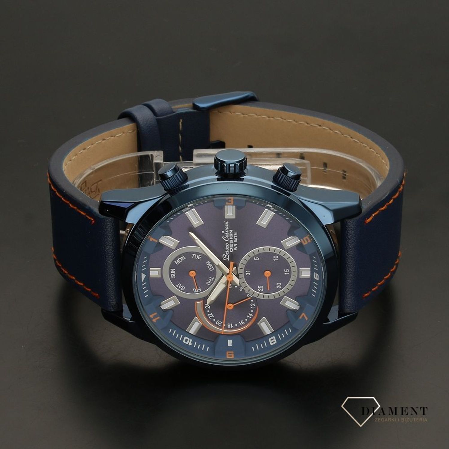 Zegarek męski Bruno Calvani BC992 pasek blue (1).jpg